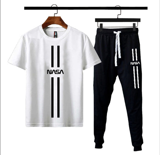 Nasa printed Men's clothing comfortable stuff for summer