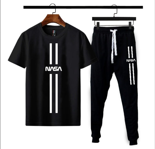 Nasa printed Men's clothing comfortable stuff for summer